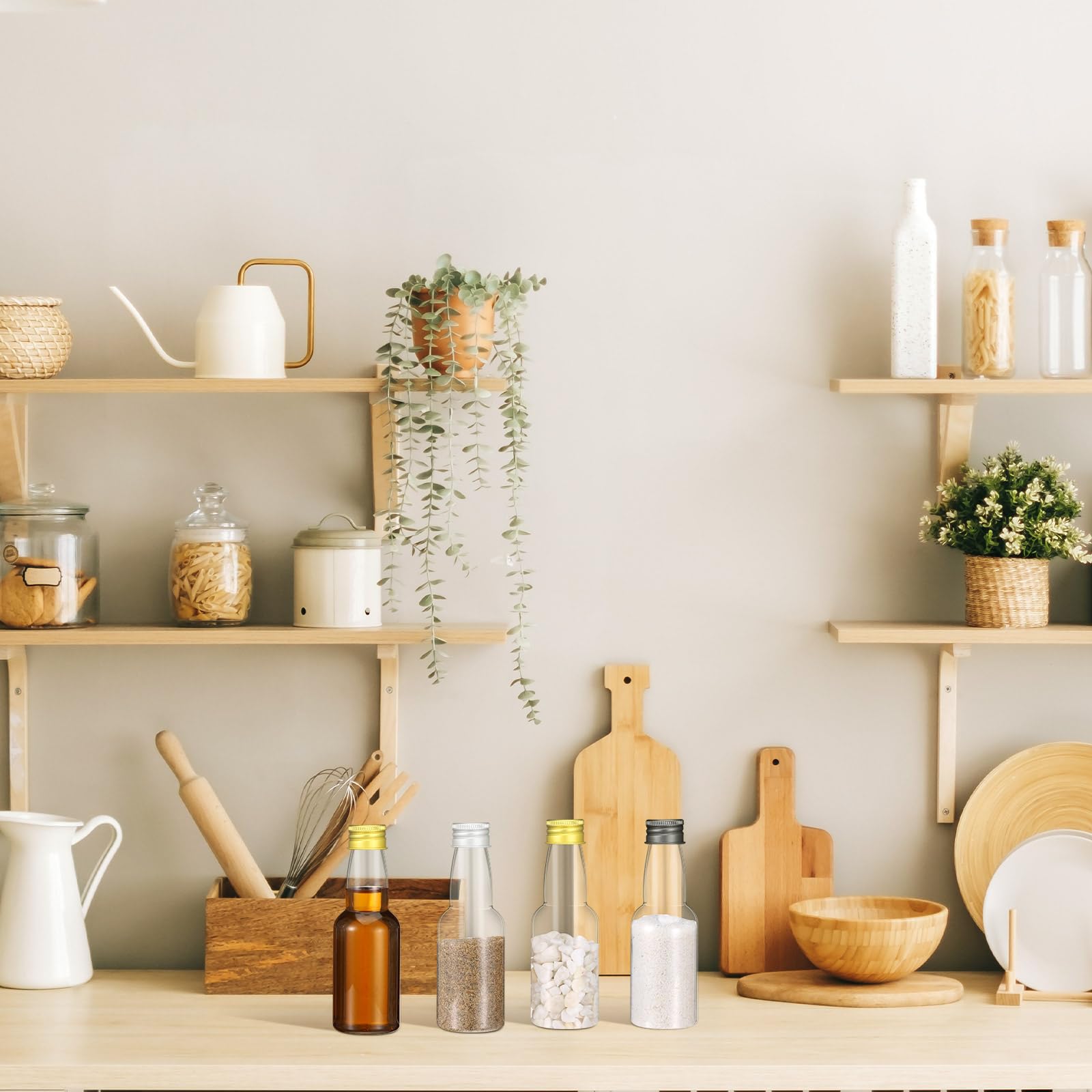 Amazon | Dandat 180個 ミニ酒ボトルセット 1.7オンス